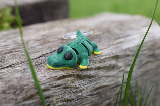 FlexiPet krokodil buiten met daglicht