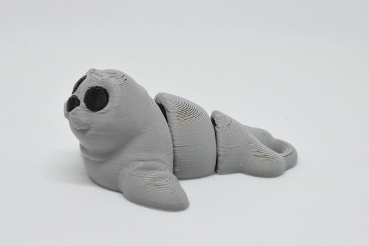 FlexiPets Flexi Zeehond sleutelhanger zijaanzicht